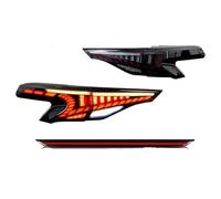 NYSAASDST Led Tail Lights Middle Lamp For Toyota For Sienna 2021 2022 2023 Start-up Animation Sequential Turn Signal Rear Lamps Assembly Stop Indicator Lamps