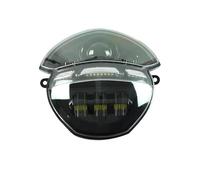 NYSAASDST Motorcycle Spotlights Motorcycle Headlight For Ducati For Monster 696 695 795 796 1100 1100S M1000 Front Headlights LED Head Lamp Assembly Complete 100W Front Headlight(Black)