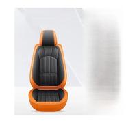NYSAASDST Non-Slip Car Seat Cushion For Fiesta For Fusion For Mondeo For Taurus For Mustang Universal Car Seat Covers(Orange Black)