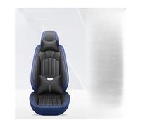 NYSAASDST Non-Slip Car Seat Cushion For VW For Polo For Atlas For Jetta For Bora For Eos For Sharan Universal Car Seat Covers(Blue Black+cushion)