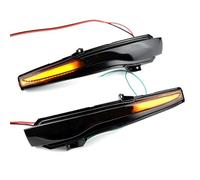 NYSAASDST Rearview Mirror Turn Signal Light 2pcs Dynamic Blinker For Mercedes For Benz C E S GLC W205 X253 W213 W222 V Class W447 LED Turn Signal Light Side Mirror Indicator(Yellow)