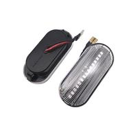 NYSAASDST Rearview Mirror Turn Signal Light 2PCS Dynamic LED Side Marker Lights Flowing For Skoda For Octavia 1U 1996-2010 Turn Signal Light(Crystal white)