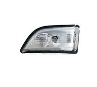 NYSAASDST Rearview Mirror Turn Signal Light Car Rearview Mirror Turn Signal Light Indicator Lamp Lens For Volvo XC60 2009 2010 2011 2012 2013 31217288 31217289(White Shell-Left)