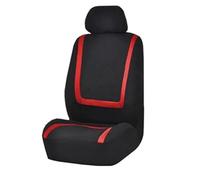 NYSAASDST Seat Protector Fabric Car Seat Covers For JEEP For Wrangler For Sahara For Commander For Cherokee For Compass Interior Accessories(2Pcs-Red)