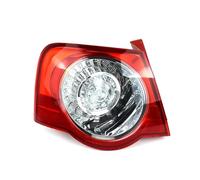 NYSAASDST Tail Light Left/Right Side Tail Lamp For Vw For Passat B6 2006-2010 Rear Brake Tail Light Lamp With ABS Rear Tail Light(Outside-left)