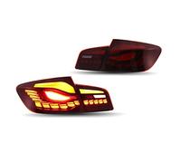 NYSAASDST Tail Lights Brake Rear Lamp Assemb For Series 5 F10 F18 2011-2016 With The Sequential Indicator With Start Up Animation Stop Indicator Lamps(Red)