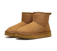 NYSBH Pallene Winter Plush Lining Women's Ankle Boots Thick Bottom Leisure Snow Boots Fluffy Warm Comfy Outdoor Cotton Boots For Women