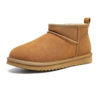 NYSBH Winter Fur Snow Boots Women Classic Thick Sole Outdoor Fuzzy Suede Mini Boots Women Wool Boots Fluffy Boots