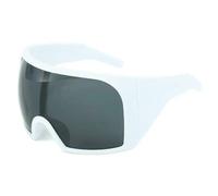 NYSBH Wrap Around Sunglasses Rave Curved Lens Protection 'S Eyewear Oversized Sun Glasses Women Men