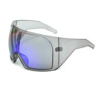 NYSBH Wrap Around Sunglasses Rave Curved Lens Protection 'S Eyewear Oversized Sun Glasses Women Men