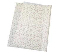 NYSDM 10PCS Small Flower Snow Pear Paper Gift Fresh Flowers Wrapping Paper Color Rose Printing Copy Paper Color Tissue Paper