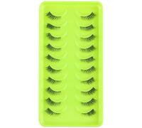 NYSDM 3/10 Pairs Half Lashes Makeup Natural Long Cat Eye Lashes False Eyelashes Soft Faux Cils Fake Eyelash Extensions Tool