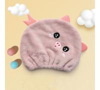 NYSDM Cute Cartoon Animal Child Hair Towel Cap Drying Hat Quick-Dry Microfiber Super Absorption Twist Kid Bath Hat Bathroom