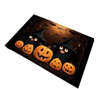 NYSDM Halloween Cartoon Funny Carpet Home Decor Soft And Absorbent Floor Mat At The Entrance Anti-Slip For The Bathroom