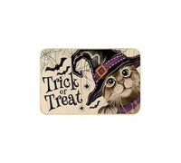 NYSDM Horror Element Carpet Atmosphere Durable Water-Absorbing Bathroom Mat Entrance Door Hallway Doormat Halloween Home Decor