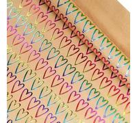 NYSDM Large size roll pack Mother's Day Father's Day Valentine's Day gift wrapping paper love high-end feeling