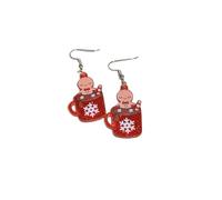 NYSDM Resin Stars Christmas Trees Super Sparkle Colorful Sequin Geometric Dangle Earrings for Women Festival Ear Jewelry Sets
