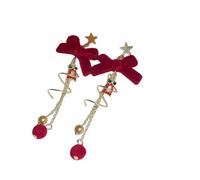 NYSDM Resin Stars Christmas Trees Super Sparkle Colorful Sequin Geometric Dangle Earrings for Women Festival Ear Jewelry Sets