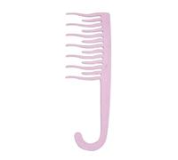 NYSDM Versatile Detangling Comb with Wide & Fine Teeth Curved Handle Nylon Bristles All Hair Types for Wet or Dry Styling