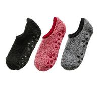 NYSDM Winter Coral Fleece Socks Indoor Non-slip Low Tube Boat Sock Cold-proof Home Silicone Floor Hosiery Soft Warm Sox