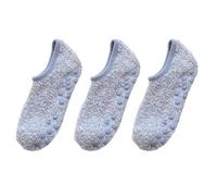 NYSDM Winter Coral Fleece Socks Indoor Non-slip Low Tube Boat Sock Cold-proof Home Silicone Floor Hosiery Soft Warm Sox