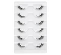 NYSDM Wispy Half Eyelash Fluffy False Eyelashes Full Natural Long Mink Lashes Extension Makeup Handmade Cat Eye Faux Cils