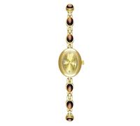 NYSDM Women Quartz Watch Luxury Brand Retro Natural Dongling Stone Jade Waterproof Ladies Advanced Chain Wristwatches Gift