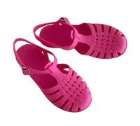 NYSDM Women Rome Sandals Cut-out Gladiator Style Summer Shoes Soft PVC Peep Toe Girls Student Street Outdoor Sandals