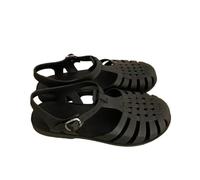 NYSDM Women Rome Sandals Cut-out Gladiator Style Summer Shoes Soft PVC Peep Toe Girls Student Street Outdoor Sandals