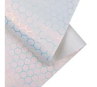 NYSDM Wrapping Paper Roll Love Theme Dream Blue Shining Color Happy Birthday for Birthday Wedding Baby Shower Party Decor
