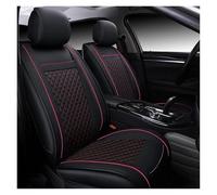 NYSFGOFJGOM Car Seat Covers For Bmw 3 Series E21 E30 E36 E46 E90 E91 E92 I3 Accessories PU Leather Car Seat Cover(B-Red1)