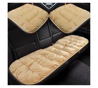 NYSFGOFJGOM Car Seat Covers For Bmw X7 For M3 For M4 For M5 Accessories Universal Style Car Seat Cover Winter Cushion(Beige)
