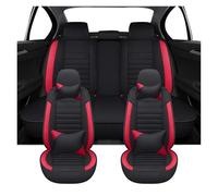 NYSFGOFJGOM Car Seat Covers For Kia For Ceed For Picanto For Stonic For Rio 3 4 Interior Accessories Universal Car Seat Covers Car Seat Cover Set(RedA)