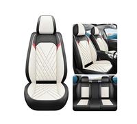 NYSFGOFJGOM Car Seat Covers For VW For Eos For Sharan For Variant For Scirocco UP Artificial Leather Universal Car Seat Cover(B-white A)