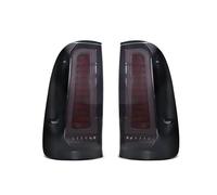 NYSFGOFJGOM Rear taillights For Toyota For Hilux For Vigo 2004-2015 Rear Brake Warning Light Reverse Dynamic Turn Signal Taillamp 12V 1SET LED Taillight Reversing light assembly(Style C Smoke)