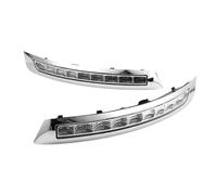 NYSFGOFJGOM Side Indicator 1Pair For Volvo XC90 2007 2008 2009 2010 2011 2012 2013 DRL Turn Signal Daytime Running Light Daylight Fog Lamp Turn Singal Light