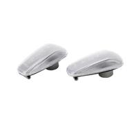 NYSFGOFJGOM Side Indicator 2 Pcs Side Marker Light Housing A2108200921 Turn Signal Lamp Cover Replacement For Benz C E V For CLK SLK TN Turn Singal Light