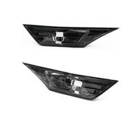 NYSFIFHSKFH 2Pcs Smoked Car Side Markers Lens Switchback Signal Lights Lamp For Civic X 16-18 10th Gens Blinker Corner Parking Light Car Turn Signal Lights(Smoked)
