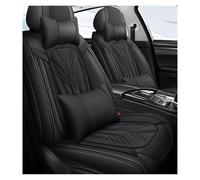 NYSFIFHSKFH Car Seat Covers For Toyota For Corolla For Camry For Land For Cruiser 100 Interior Accessories Durable Car Seat Covers Front Rear Seat Protectors(Black-A)