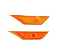 NYSFIFHSKFH Car Side Markers Lens Switchback Smoked/Amber Signal Lights Lamp For Civic X 16-18 10th Blinker Corner Parking Light Car Turn Signal Lights(Amber)