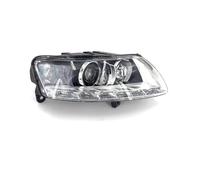 NYSFIFHSKFH Headlights For A6 C6 2009 2010 2011 Car Accessories Headlamp Xenon No AFS Front Bumper Head Light Signal Lamp Driving Auto Parts Car Front Headlight(Left)
