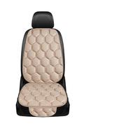 NYSGMVBDOFH Car Seat Cushions For SKODA For Fabia For Rapid For Yeti Combi Karop Plush Car Seat Cover Cushion And Backrest Front Rear Seat Protectors(Beige)
