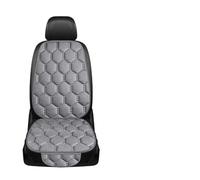 NYSGMVBDOFH Car Seat Cushions For SKODA For Fabia For Rapid For Yeti Combi Karop Plush Car Seat Cover Cushion And Backrest Front Rear Seat Protectors(Gray)