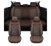 NYSGMVBDOFH Car Seat Cushions For Suzuki For Sx4 For Ignis For Alivio Breathable Interior Universal Car Seat Covers Front Rear Seat Protectors(SetCoffee)