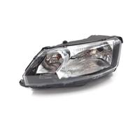 NYSGMVBDOFH Headlight Assembly Car Headlight Half Assembly Front Lamp Cover For Skoda For Rapid 2013 2014 2015 2016 2017 DRL Daytime Running Light Turn Signal Head Car Headlight Assemblies(Pair)
