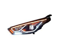 NYSGMVBDOFH Headlight Assembly Head Light Headlight Assembly For Escort 15-17 Modified Lens Front Lamp With Dynamics Trun Signal Car Headlight Assemblies(Left)
