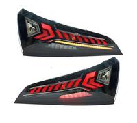 NYSGMVBDOFH Taillight Assembly For Q5 2008-2017 Rear Running Brake Sequential Turn Signal Light Tail Lights 2PCS Car LED Taillights Rear Brake Lights Taillight(2pc Smoke B)