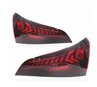 NYSGMVBDOFH Taillight Assembly For Q5 2008-2017 Rear Running Brake Sequential Turn Signal Light Tail Lights 2PCS Car LED Taillights Rear Brake Lights Taillight(2pc Red B)