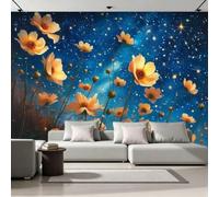 NYSMGS Panoramic Photo Wallpaper 250 x 175 Floral Cosmos Wall Mural