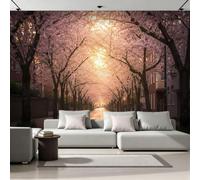 NYSMGS Panoramic Photo Wallpaper 350 x 256 Cherry Blossom Wall Mural